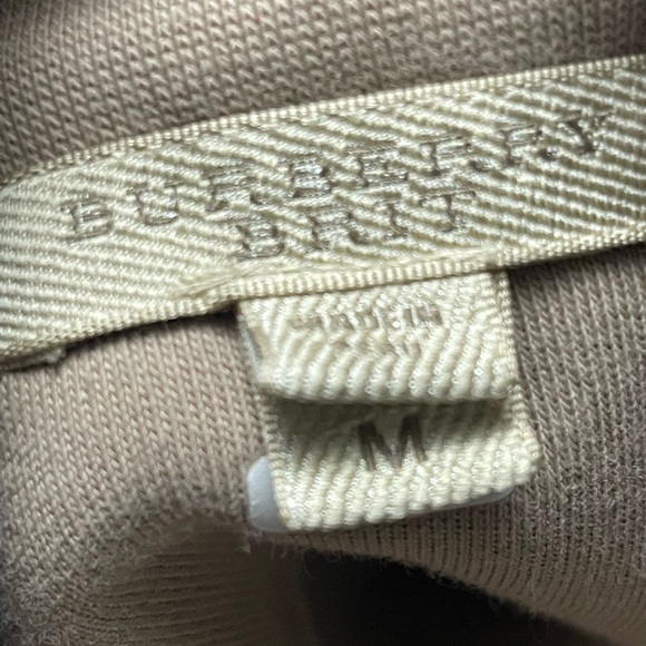 Burberry Men's Nova Check Half-Zip Pull up Rugby Jacket - Picture 7 of 10